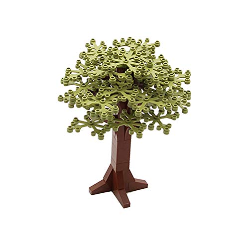 Feleph Mehrfarbig Baum Grün Pflanzen Klassisch Spielzeug Bausteine Höhe Bäume, DIY City Garten Park Wald Bäume… – Bild 6