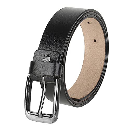 Image of USL Casual /Formal Genuine Leather Belt With Adjustable Buckle For Men