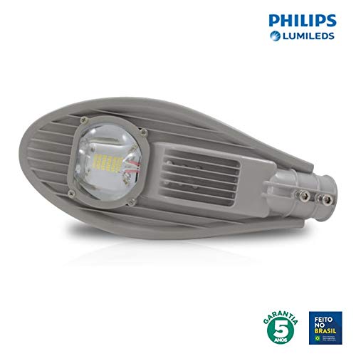 Luminária LED Pública 24w 5050 5000k Chip Philips 91240