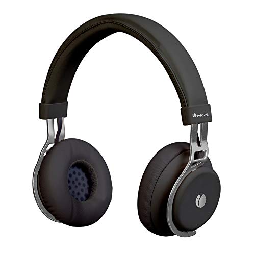 NGS ARTICA Lust Black - Auriculares Inalambricos Bluetooth con microfono, 10h de...