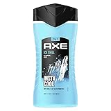 Con un aroma irresistible Axe Insta Cool Gel de Ducha para Hombre, Ice Chill, 250 ml