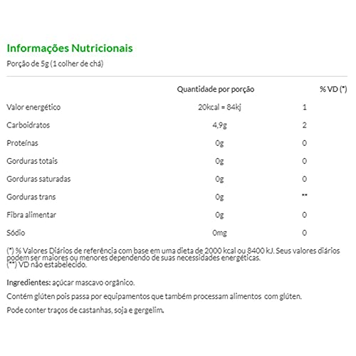 Açúcar Mascavo Orgânico Mãe Terra 400g