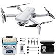 Holy Stone HS360E GPS Drohne mit Kamera 4K EIS für Erwachsene, 6KM FPV Bildübertragung, 30 Min. Lange Flugzeit, GPS Folgen, Auto Rückkehr, unter 249g profi Kameradrohne Anfänger,C0