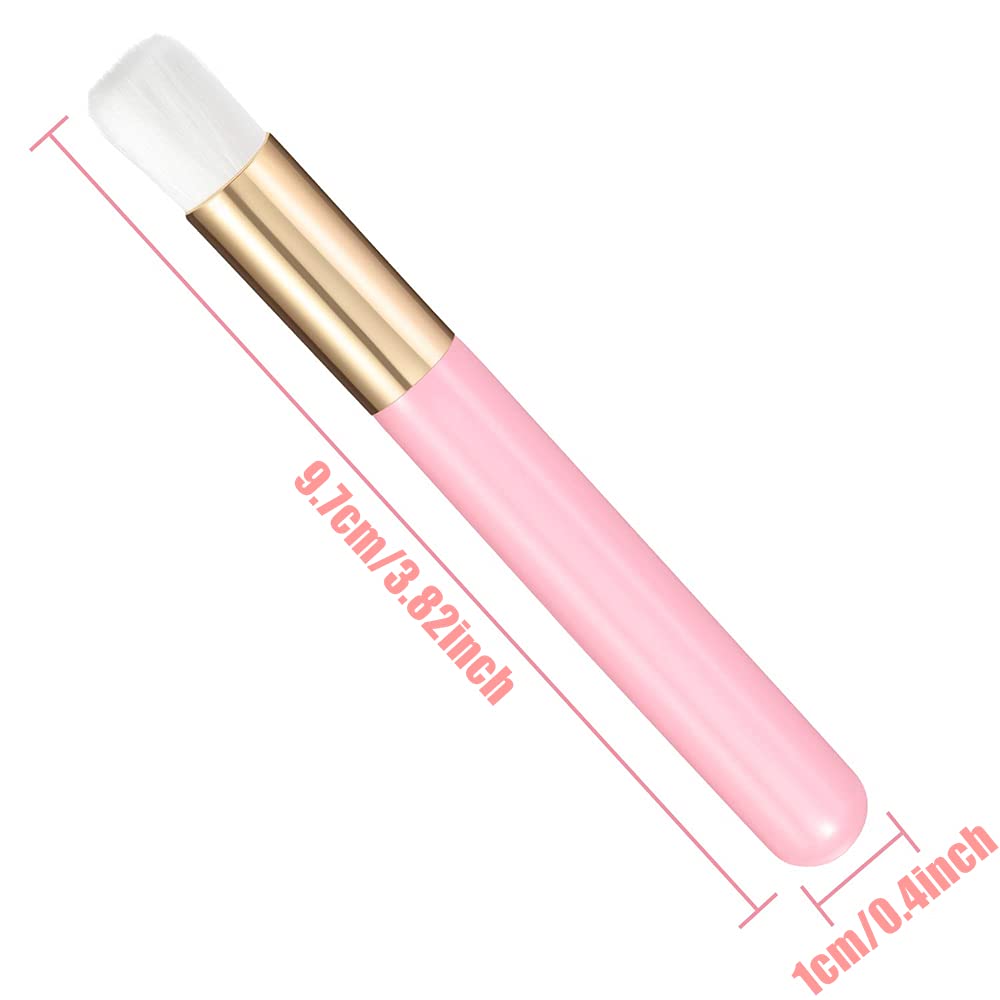 20 Stück Wimpern-Reinigungsbürsten – Für Poren, Mitesser & Mascara-Reste, Mit Glitzer-Griff