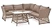 Produktbild Polyrattan Loungegruppe Colias, taupe