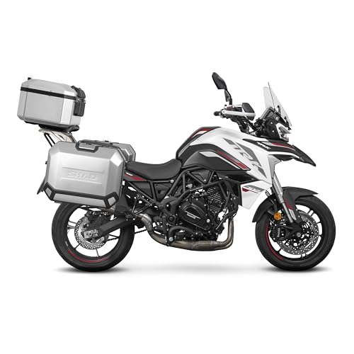 Herraje para maletas SHAD 4P System Benelli TRK 702 X de aluminio 4