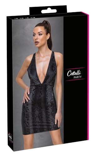 Robe noire raffinée taille S femme aux finitions haut de gamme