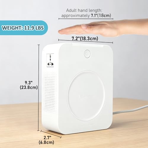 Image of uyoyous 2000W Step Up 110V to 220V Voltage Converter Transformer Step Up Converter 110v /120V to 220V /240V Power Transformer for Europe Asian Korea Appliances Use in US Canada