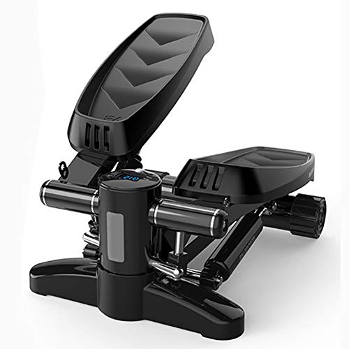 fcya Fitness Stepper, Mini Paso a Paso hidráulico para el hogar, Equipo de Gimnasia para Personas Mayores con Monitor LCD, Paso A Paso Silencioso para Oficina para Principiantes Cover