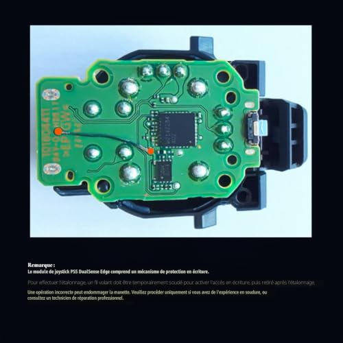Kit de remplacement TMR manette PS5 GuliKit module avec soudure nécessaire - 6