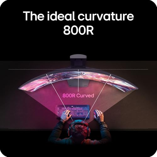 Image of LG 39GX900A 99.1cm (39 Inch) Ultragear OLED (3440x1440) Curved Gaming Monitor, 240Hz, 0.03ms(GtG), NVIDIA G-Sync, AMD FreeSync Premium Pro, HDMI X 2, DP, USB-C, Tilt /Height /Swivel Adjustable (Black)