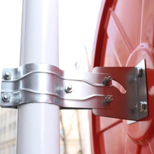 Espejo de tráfico exterior convexo de gran angular para esquinas de garaje y carreteras 3