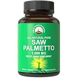 Saw Palmetto Capsules for Men and Women by Peak Performance. 1000mg All Natural Saw Palmetto Extract...