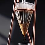 Iced Coffee Cold Brew Drip Tower, 500ml Iced Coffee Maker, With Drip Speed Regulating Valve and Metal Rack, Glass Pot, for Cafe Home Kitchen, 3-5 Cup - Image 7