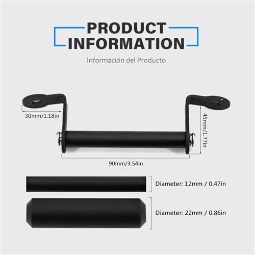 Support navigation GPS de précision Tracer 700 7 GT structure 12mm - 2