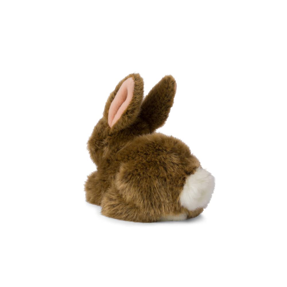 WWF 01111 - Pluszowe zwierzątko króliczek polny, realistyczne przytulanka, ok. 19 cm wysokości, cudownie miękkie i przytulne, możliwe pranie ręczne