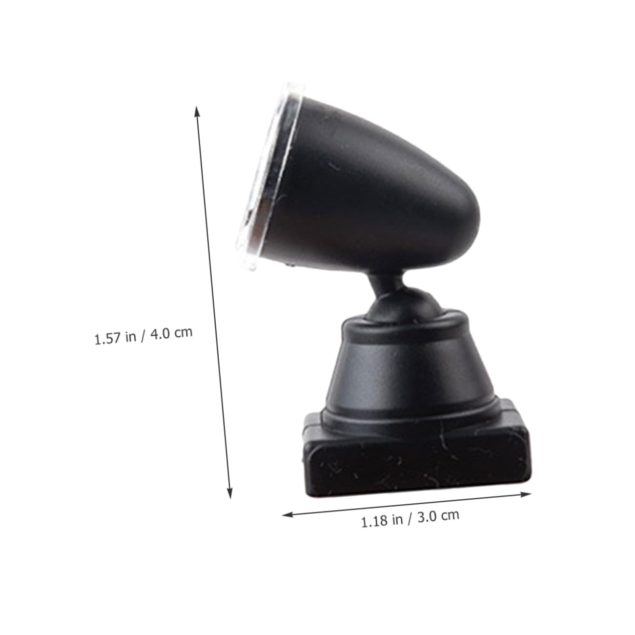 HAPINARY 5sets Railroad Signal Light Model Mini Spotlight Table Reflector Lamp Simulated Signal Light Table Prop 2pcs*5