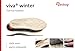 Pedag Viva Winter | Insulating Insoles | Made in Germany | Heel Cushion, Longitudinal & Metatarsal Arch Support | Boost Warmth & Comfort | 1 Pair | Women US 10/ Men 7/ EU 40
