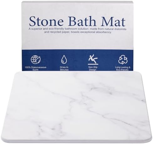 Stone Dish Drying Mat for Kitchen Counter.Diatomac…