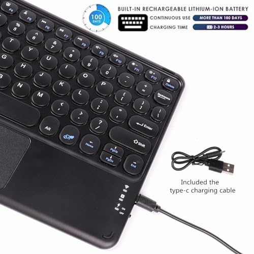 Clavier Bluetooth tactile performant pour une saisie rapide sur iPhone, iPad et PC