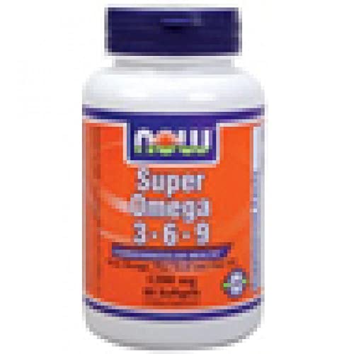 Now Foods Super Omega 3-6-9 1200 Mg-90 Ct #TOP14
