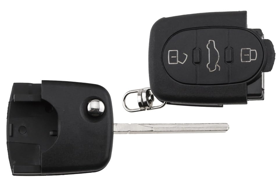 Boîtier de clé pour Audi A2 A3 A4 B5 B6 coque de remplacement de clé EZC-AU-250 - 2
