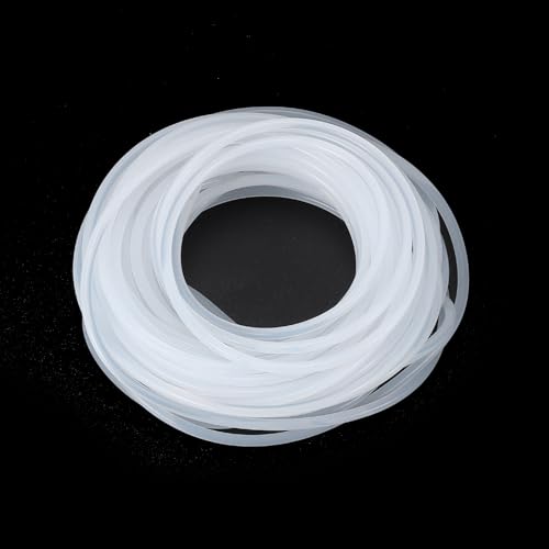 Bande en mousse de silicone 3mm transparente, joint d'étanchéité durable de 10m