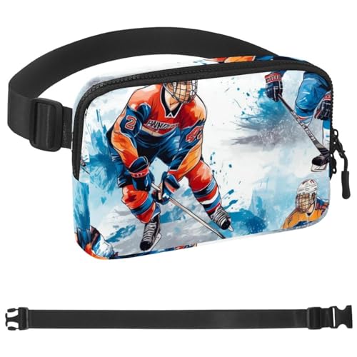 Riñonera de hockey sobre hielo con manos libres para entrenamiento