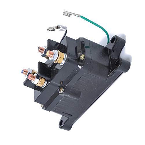Lucky Seven Winch Solenoid Relay Contactor Thumb Truck 12V 250A for UTV ATV 4x4 Vehicles-for 63070,62135, 74900, 2875714, 70715 for 63070 Warm,12 Volt, 4-Terminals