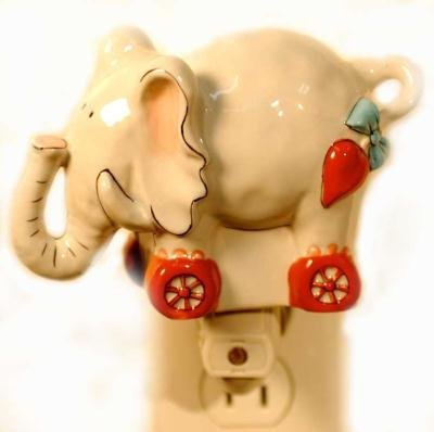 Heather GoldmincElephant Nightlight from Clayworks