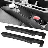 ARISMOTOR Car Seat Gap Filler Universal Fit Organizer for Car SUV Truck Stop Things from Dropping, Black, of 2