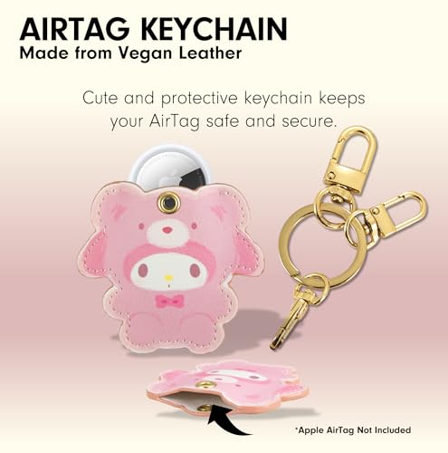 Image of Sonix x Sanrio Keychain Case Compatible with Apple AirTag | Protective Cover Keychain | My Melody Latte Bears