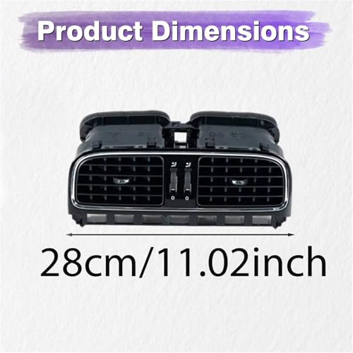 Ensemble ventilation avant Polo 2011 2012 2013 grille climatisation droite