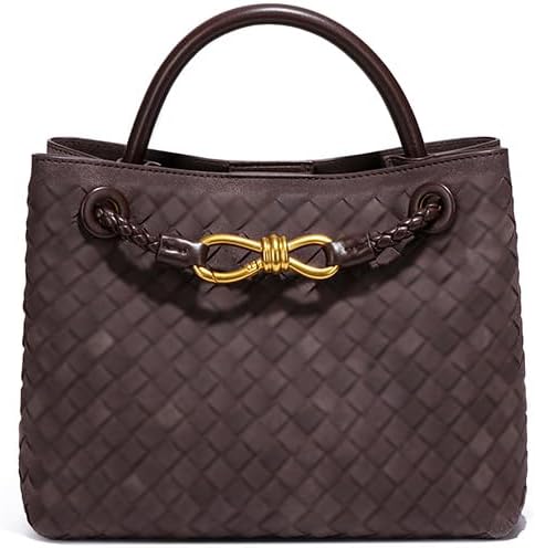 Suede Woven Tote Bag for Women PU Leather Crossbody Bag Shoulder Bag Casual Handbag Satchel for Work Travel 2025