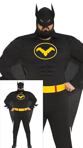 FIESTAS GUIRCA | Disfraz Black Hero Adulto Hombre (52-54/L) - Capa, Capucha, Cinturón y Mono - Ideal para Fiestas de Superhéroes y Villanos, Halloween y Carnaval - Negro | Ya disponible en tu tienda friki favorita! En mundofriki.es!