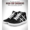 Women's High top Golf Shoes, Waterproof Ladies Lightweight Breathable gaolf Sneakers Designed for Balance Performance Women for Birthday Gifts