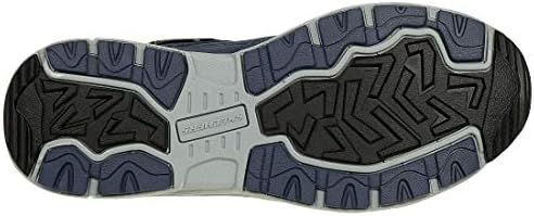 Skechers Men's Oak Canyon Oxford, Navy/Lime, 9.5 | Image 7