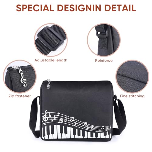 Mini Crossbody Bag for Women,Shoulder Bag,Waterproof Oxford cloth Tote Bag Adjustable Strap with 5mm Sponge Padding3