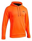 Under Armour Mens Tac Hi Vis Hoodie, Blaze Orange (825)/Reflective, Small