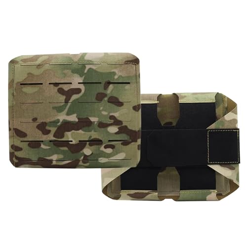 WLXW Pochette Latérale For Gilet Tactique, Sac Réglable Avec Système Molle For Porte-plaques JPC FCPC(Mc)
