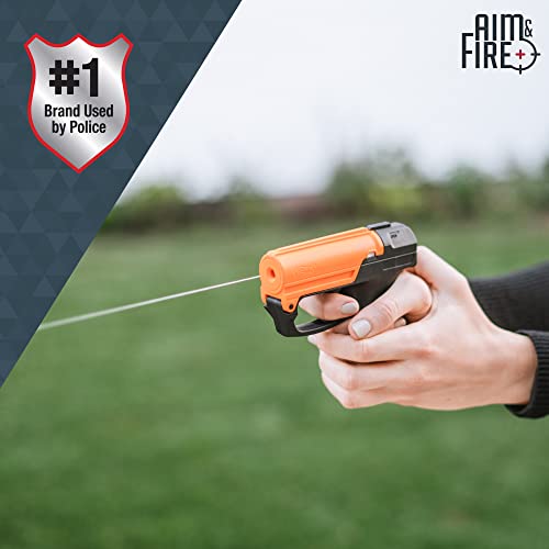 Sabre Aim And Fire Pepper Gel With Trigger And Grip Deployment System, 13 Bursts, 15-Foot (4.5-Meter) Range, Gel Is Safer #TOP5