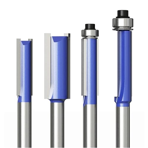 Fraise à rainurer double tranchant 9.52mm évite les éclats sur le bois