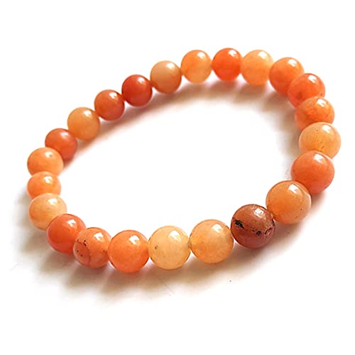 Image of HEALING AND SEMI-PRECIOUS CRYSTAL STONE BRACELET 8 MM ROUND FOR FENSHUI