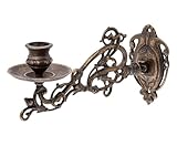 Bougeoir de piano en laiton Bougeoir Bougeoir en laiton Bruni baroque de Piano à une bougie