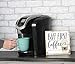 Simply Said, INC But First Coffee Sign, Perfect Pallet Petites Wooden Plaque, Funny Farmhouse Coffee Bar Decor, 6 Inch