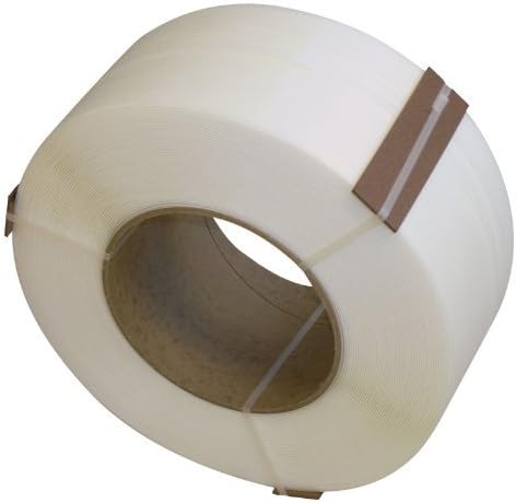 Roll Polypropylene Strapping Band 1/2 Inch Width 9900' Length (White)