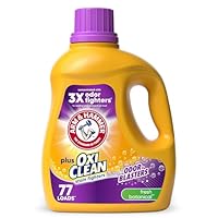 ARM & HAMMER Plus OxiClean Odor Blasters Fresh Botanical, 77 Loads Liquid Laundry Detergent, 100.5 Fl oz