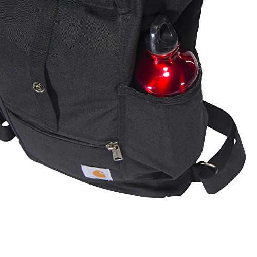 Carhartt Convertible, Durable Tote Bag With Adjustable Backpack Straps And Laptop Sleeve, Black, One Size #TOP4