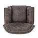 Christopher Knight Home Waldo Tufted Wingback Recliner Chair(Warm Stone).
