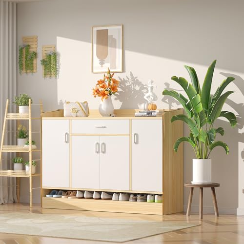 Vecxoty 3-Pack Wood Plant Stands Indoor, Single Plant Stand for 6-12 Inch Pots, Mid-Century Modern Plant Stool, Tall Plant Stand for Large Plants Perfect Fit for Living Room, Balcony, Office - Thumbnail 5